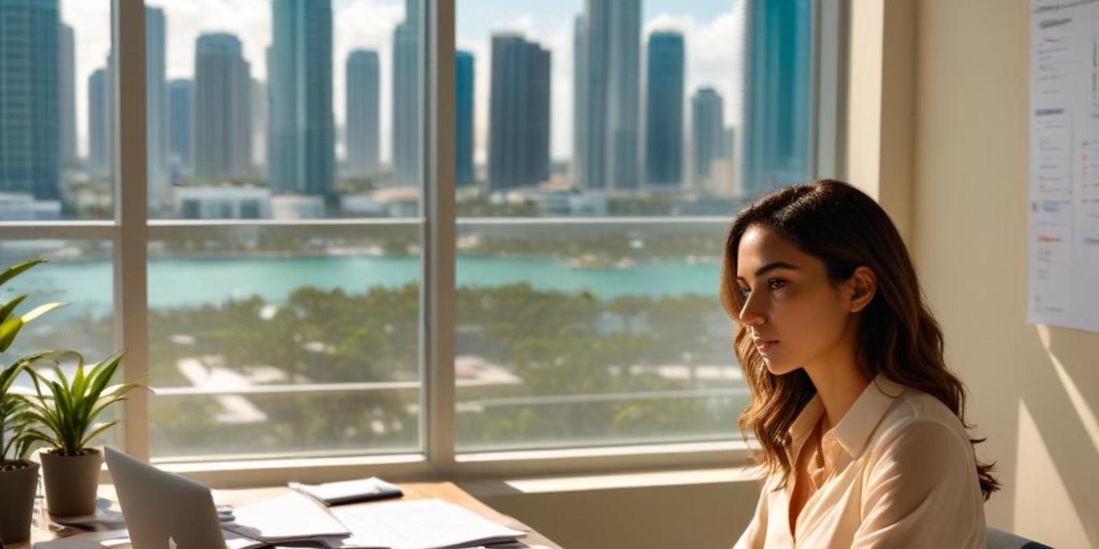 Dónde entregar o verificar documentos laborales para hipoteca en Miami, Florida 